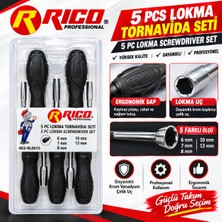 Rico 5 Parça Lokma Tornavida Seti