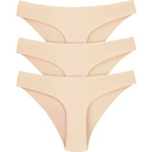 Veloria Premium Pantolon Alternatif Renkli Kadın Iz Yapmayan Dikişsiz Lazer Kesim Külot 3'lü