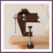 Bezos Mini Alüminyum Mengene 60 mm Bhs