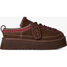 Ugg Heritage Lace-Up Slipper Kadın Kahverengi Sneaker.bcdr