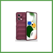 Bezos Poco X5 5g Kılıf Optimum Silikon - Bordo Mgc