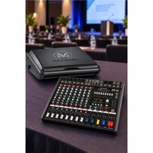 Maxword Cms 600-3 Mixer 8 Kanal Analog Kompakt Power Mikser