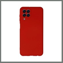 Bezos Samsung Galaxy M33 Kılıf Nano Içi Kadife Silikon - Kırmızı Mmbz