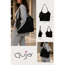 Guja C3016 Alcantra Omuz Çantası