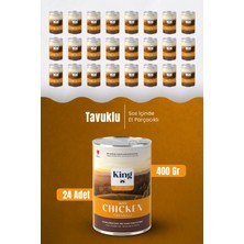 King Tavuk Etli Yavru Kedi Konservesi 400 Gr*24 Adet
