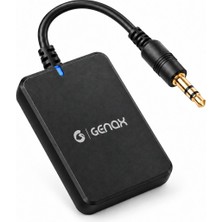 Genax Bluetooth Araç Kiti 3.5mm Jack Araç Ses Sistemiyle Kullanım
