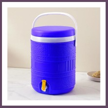 Bezos 20 Litre Musluklu Plastik Termos - Taşıma Kulplu Bhs