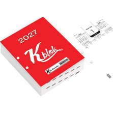 Tr 2027-K-BLOK Günlük Masa Takvimi