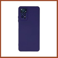 Bezos Redmi Note 11 Pro Kılıf Nano Içi Kadife Silikon - Mor Pro
