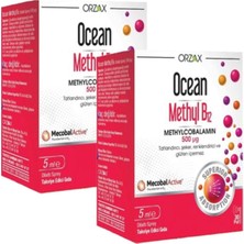 Tr Ocean Methyl B12 1000 Mcg Methylcobalamin, 5 Ml, Dişli Sprey, 2 Adet