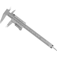 Tr (0.05 Hassasiyet) Kilitli Mekanik Kumpas Monoblok Metal Gövde 150 mm Iç Dış Derinlik Ölçüm Aleti