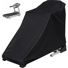 Tr Katlanır Koşu Bandı Kapağı 210D Oxford Kumaş Su Geçirmez Kapak 46 x 38 x 66 Siyah Koşu Bandı Kapağı Koşu Bandı Kapağı Katlanmış Durumda
