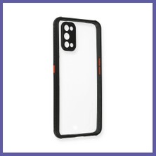 Nida Realme 7 Pro Kılıf Miami Şeffaf Silikon - Siyah Nıda
