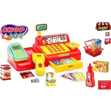 Öz Bayraktar Bayraktar Shop & Joy Renkli Yazar Kasa Alışveriş Seti 43 Parça 2 - 4 Yaş İçin Eğlenceli Oyun