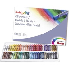 Tr Yağlı Pastel Boya Seti, 50 Renk, Karışık
