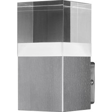 Tr LED Duvar Lambası, Kristal Görünümlü Tasarım Lamba, Dış Mekan Için, Sıcak Beyaz (3000K), 4.5W, Endura Style Crystal Wall