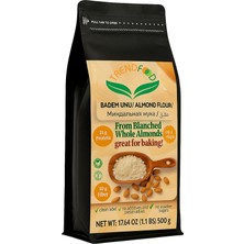 Tr %100 Doğal Çiğ Badem Unu | 500 G | Glutensiz, Katkısız, Yüksek Protein & Lif | Diyet, Ketojenik ve Çocuk Dostu Tarifler Için Ideal
