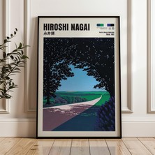 Ninastore Hiroshi Nagai Sanat Baskısı Japon Şehir Pop Posteri (Dijital Indirme)