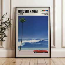 Ninastore Hiroshi Nagai Sanat Baskısı Japon Şehir Pop Posteri (Dijital Indirme)