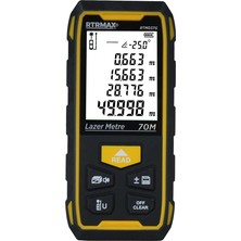 Tr RTM037G Şarjlı Lazer Mesafe Ölçer 70 mt (Yeşil Renk)