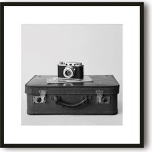 Ninastore Vintage Kamera Sanat Baskısı: Fotoğrafçı Hediyesi, Seyahat Dekorasyonu