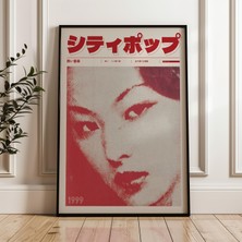 Ninastore Yarı Tonlu Pop Art Duvar Dekoru, Indie Oda Dekoru, Estetik 90'lar Vaporwave Baskı, Retro Japon Y2K Posteri, Vintage Tarzı, Manifest Sanatı