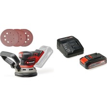 Tr Tp-Rs 18/32 Li Bl - Solo, Akülü Eksantrik Zımpara ve Einhell 18V 2,5 Ah Pxc Starter Kit (Başlangıç Seti)