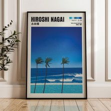 Ninastore Hiroshi Nagai Sanat Baskısı Japon Vaporwave Posteri (Dijital Indirme)
