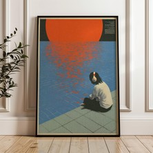 Ninastore Retro Japon Y2K Posteri: Vaporwave Indie Dekor (Dijital Indirme)