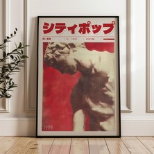 Ninastore Yarı Tonlu Pop Art Duvar Dekoru Retro Japon Y2K Posteri Indie Oda Dekoru Vintage Tarzı Manifest Sanat Estetiği 90'lar Vaporwave Baskısı