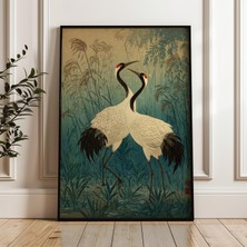 Ninastore Iki Turna Japon Vintage Tarzı Dijital Poster Indir