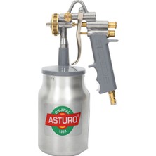Asturo G-70 Alttan Depolu Boya Tabancası 1,8 mm Kapasitesi ile Profesyonel Kullanım İçin Tasarlandı