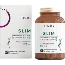 Tr Slim Bromelain L-Carnitin 60 Vegetable Capsules 872 Mg