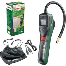 Tr Easypump Akülü Hava Kompresörü, 10,3 Bar, Usb-C Şarjlı, LED Işıklı, Yeşil