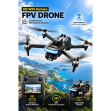 vooka Hd Kameralı Wifi Fpv Drone, Canlı Görüntü Aktarımlı, Engel Algılamalı, 360° Takla Atabilen, Katlanabilir, 30 Metre Menzilli, Uzaktan Kumandalı Drone