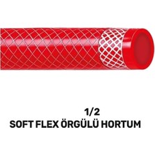 Tr Sgs 1/2 Softlex Örgülü Hortum 20 mt