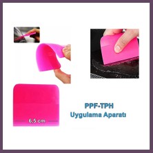 Bezos Ppf/tph Silikon Çekçek Ragle Cam Filmi Çekme Uygulama Aparatı Pembe 6x7.5cm Bhs
