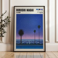 Ninastore Hiroshi Nagai Sanat Baskısı Japon Vaporwave Posteri (Dijital Indirme)
