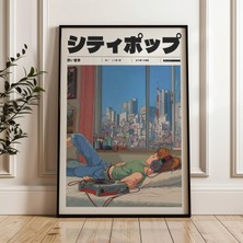 Ninastore Retro Anime Duvar Dekoru, Indie Oda Dekoru, Estetik 90'lar Vaporwave Baskı, Vintage Tarzı Manifest Sanatı, Retro Japon Y2K Posteri
