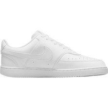 Nike DH2987-100 Court Vision Low Unisex Beyaz Spor Ayakkabı 41 Numaralı Günlük Kullanım İçin Konforlu Tasarım