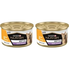 Vionna Tavuklu Konserve Yaş Kedi Maması, 85 gr Iki Paket