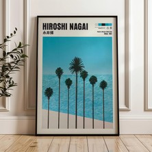 Ninastore Hiroshi Nagai Sanat Baskısı Japon Şehir Pop Posteri (Dijital Indirme)