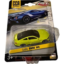 Tr Cca Cool Chic Auto Bmw M4 Die-Cast Model Araba, 1:64 Ölçek, Metal Speed Zone Premium Serisi, Sarı, Çalışan Süspansiyon, 3+ Yaş