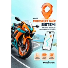 Mobikron MK-500-1 4G/2G destekli Motosiklet Takip Cihazı 2026 - Mıknatıslı Kablosuz 24 Ay SIM + Sunucu + Uygulama Dahil