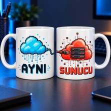 Ulu Pazarlama Aynı Sunucu 2'li Porselen Kupa Seti - Model 700