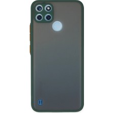 Be Realme C21Y Kılıf Montreal Silikon Kapak - Yeşil Najmaddin