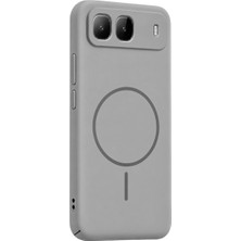 TeknoKapsül Infinix Hot 60I 5g Mika Pc Magsafe Kapak - Gri