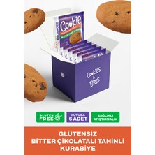 Kind Of Balanced Glütensiz Bitter Çikolatalı Tahinli Cookie 50 G x 6 Adet