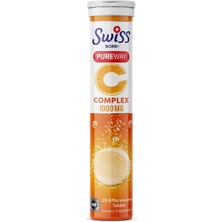 Tr ® Pureway Vitamin C D3 K2 Çinko Complex 20 Efervesan Tablet
