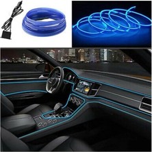 Tr Araç Içi Torpido LED Şerit LED Ip LED Neon Buz Mavisi (Ice Blue) 2 Metre